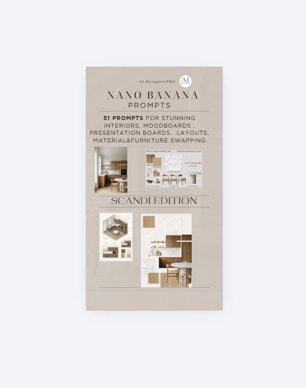 Nano Banana Interior Prompt Collection — Scandinavian Edition